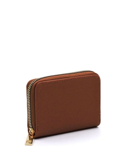 Saffiano Accordion Card Holder Wallet SA017 TAN